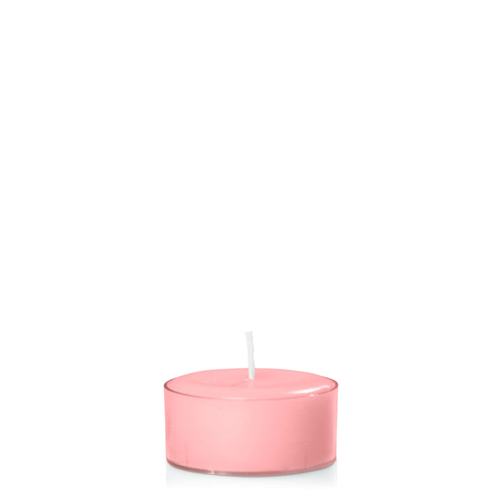 Coral Pink Tealights Pack of 24