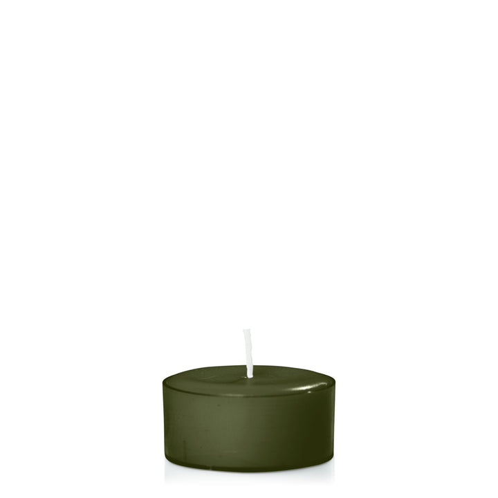 Olive Tealights Pack of 24