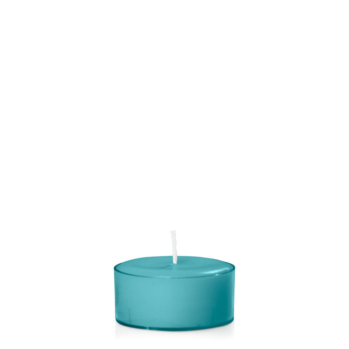 Teal Tealights Pack of 24