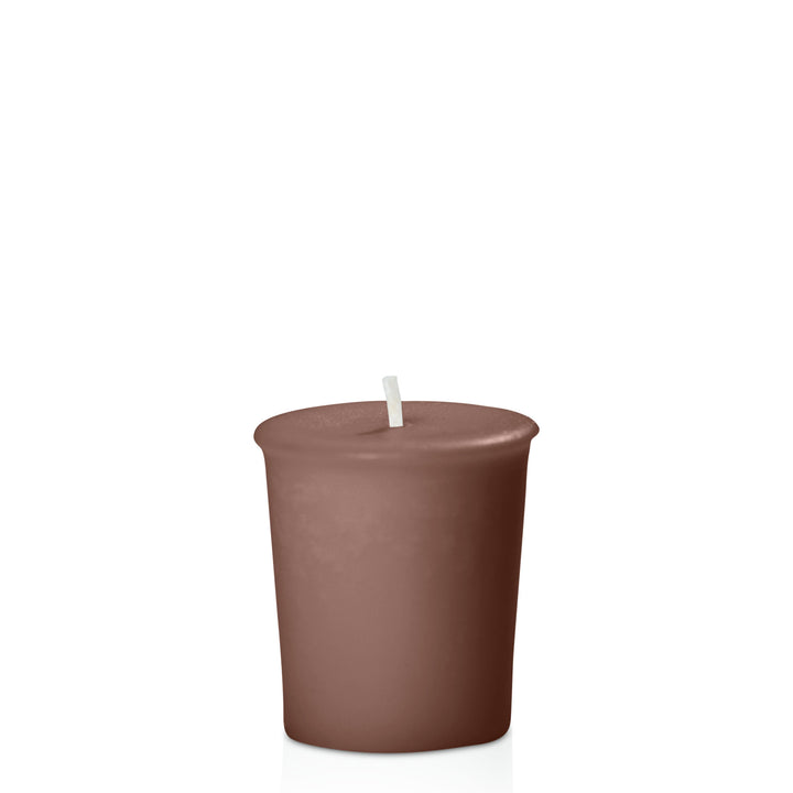 Chocolate 4 cm x 5 cm Votives Pack of 6