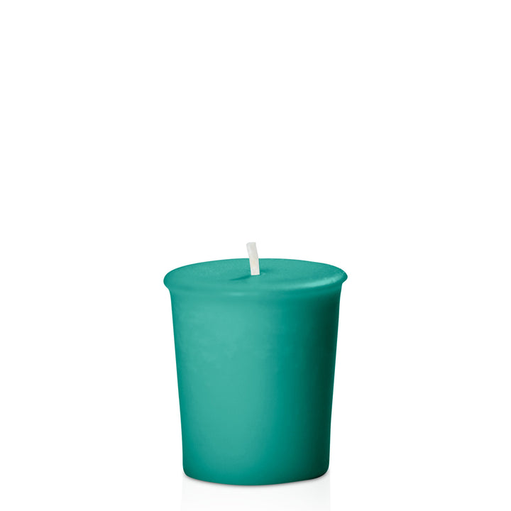 Emerald Green 4 cm x 5 cm Votives Pack of 6