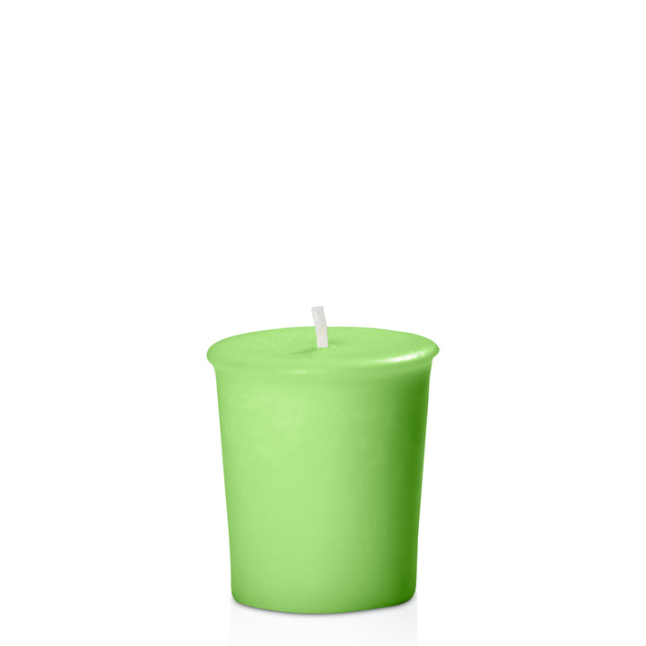 Lime 4 cm x 5 cm Votives Pack of 6