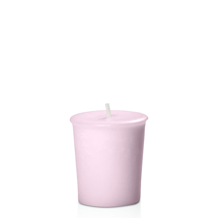 Pastel Pink 4 cm x 5 cm Votives Pack of 6