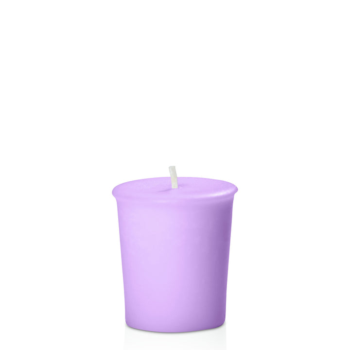 Purple 4 cm x 5 cm Votives Pack of 6