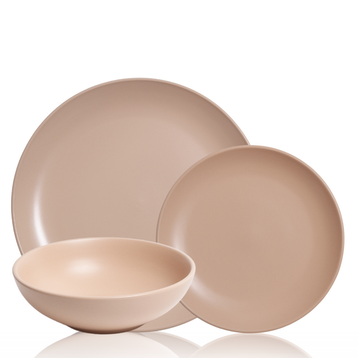 Malt 12 Piece Dinnerware Set Pack of 4