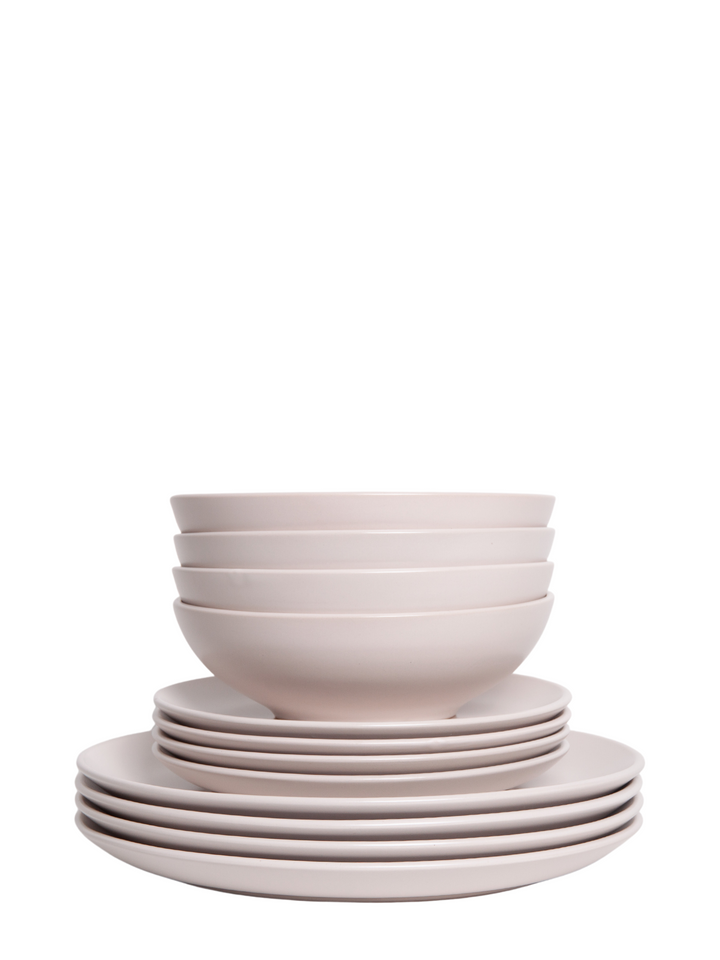 Magnolia 12 Piece Dinnerware Set Pack of 4