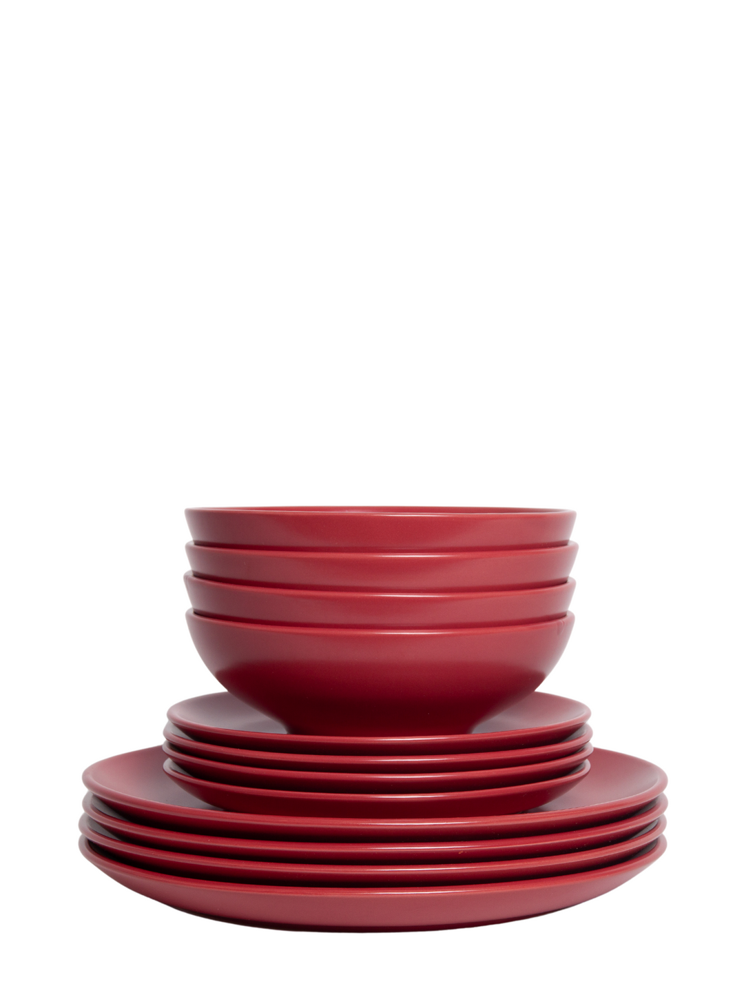 Pomegranate 12 Piece Dinnerware Set Pack of 4