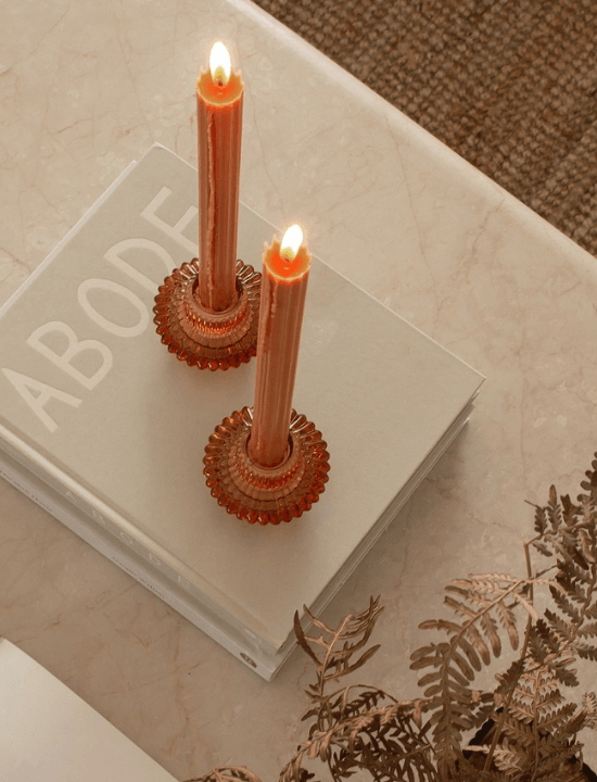 Amber Bella Vintage Candle Holder Pack of 1