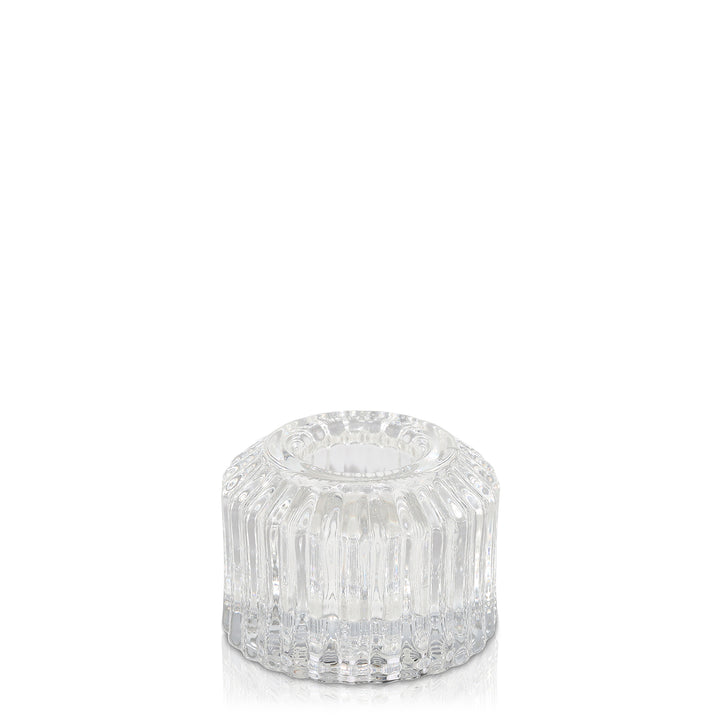 Clear Bella Vintage Candle Holder Pack of 1