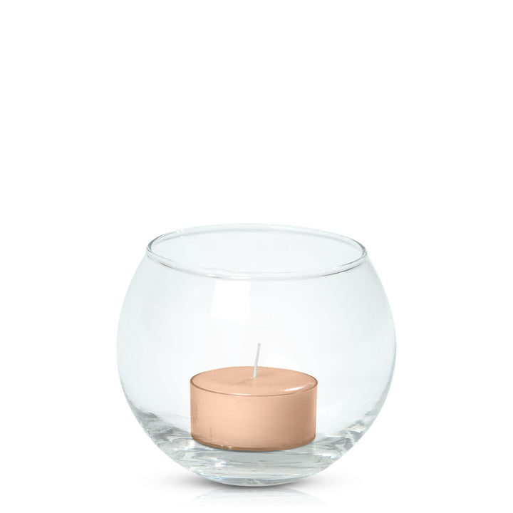 Toffee Tealight in Fishbowl Pack Pack of 24