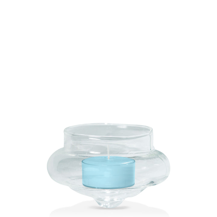 French Blue Tealight in Floating Holder Pack Pack of 24