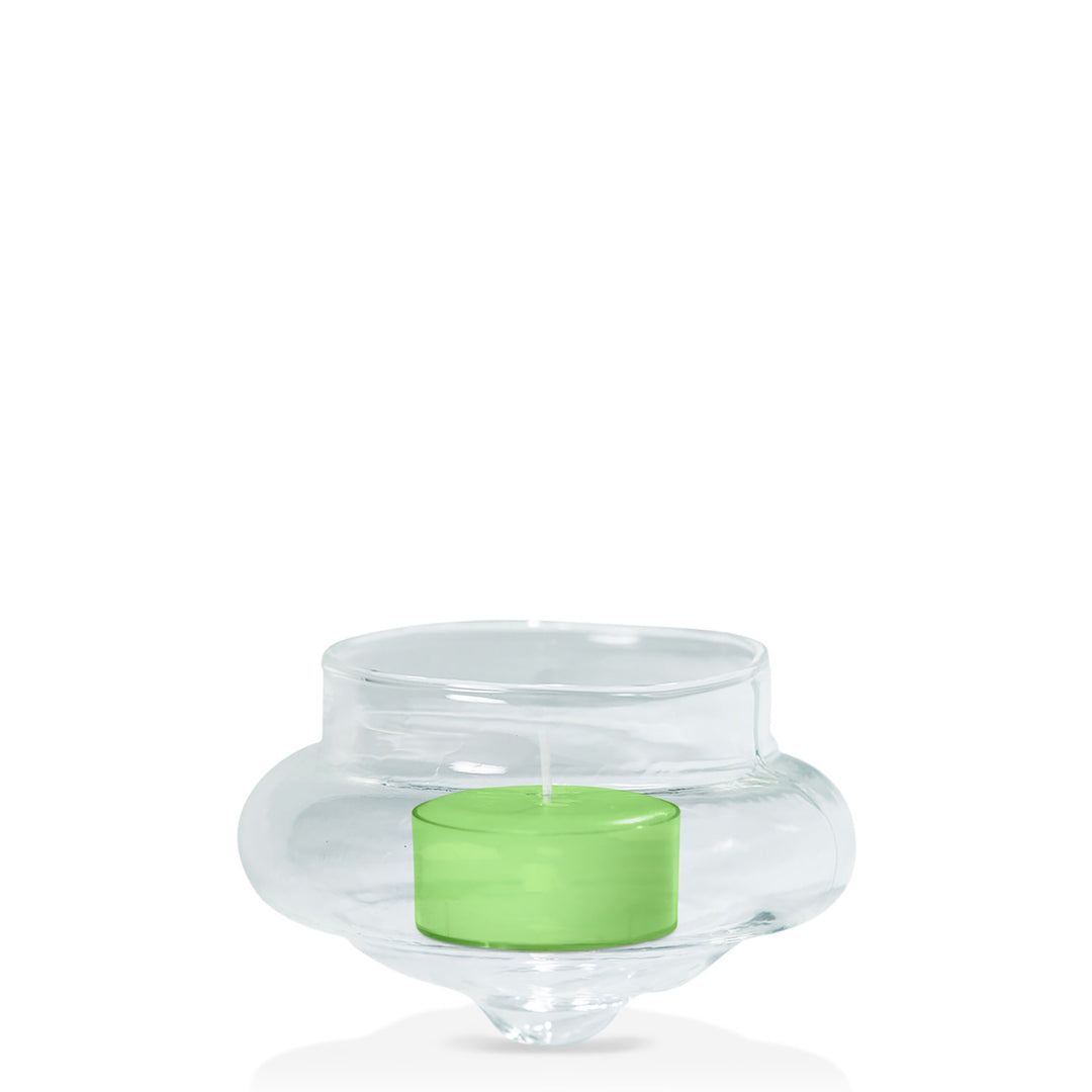 Lime Tealight in Floating Holder Pack Pack of 24