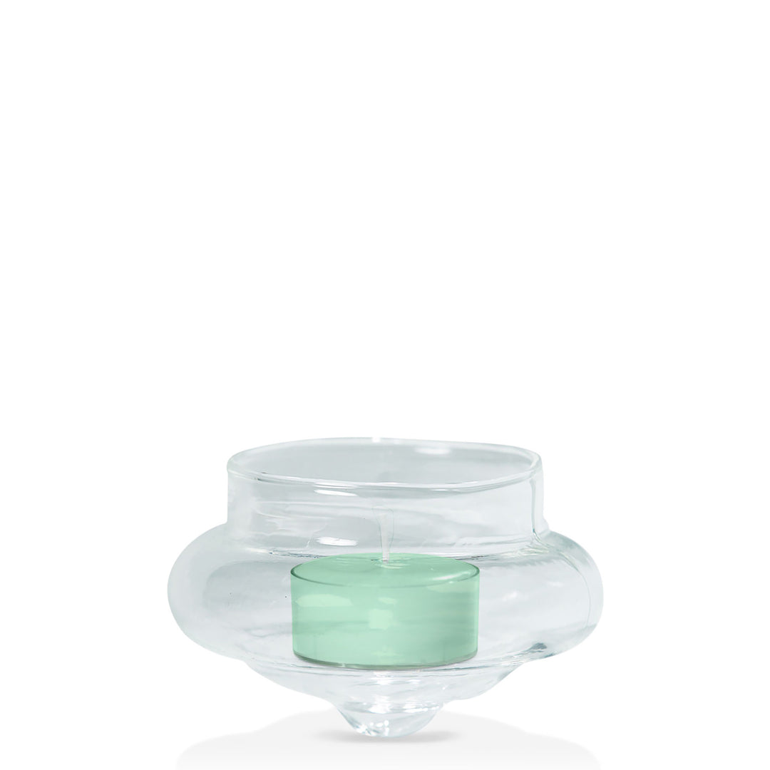 Mint Green Tealight in Floating Holder Pack Pack of 24