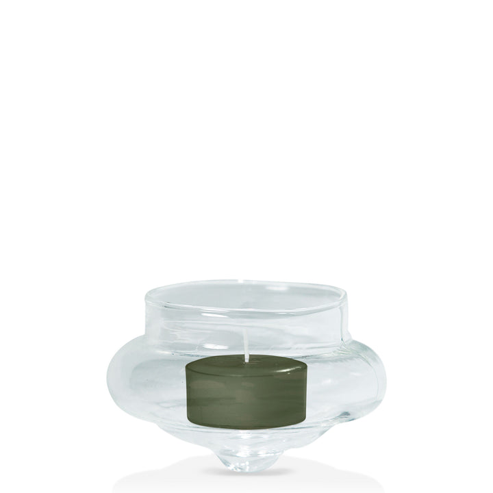 Olive Tealight in Floating Holder Pack Pack of 24