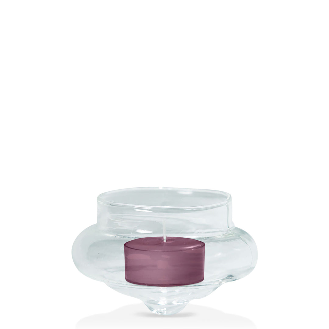 Plum Tealight in Floating Holder Pack Pack of 24