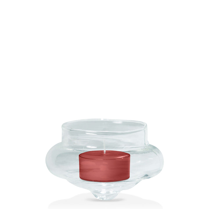 Red Tealight in Floating Holder Pack Pack of 24