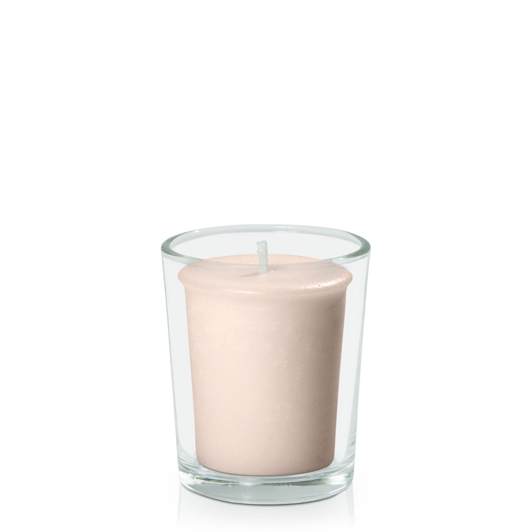 Nude Votive Candle in Glass Votive Pack Pack of 24