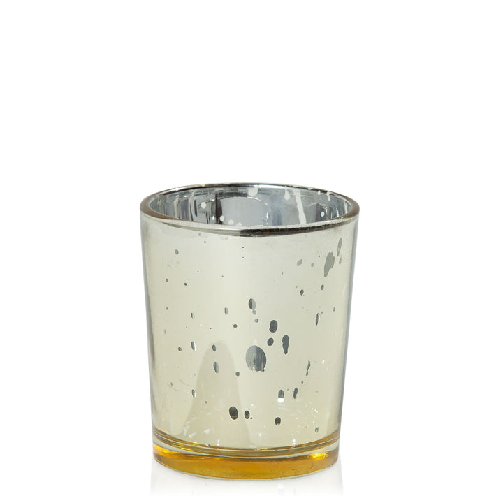 Gold Mercury Glass Votive Pack of 1