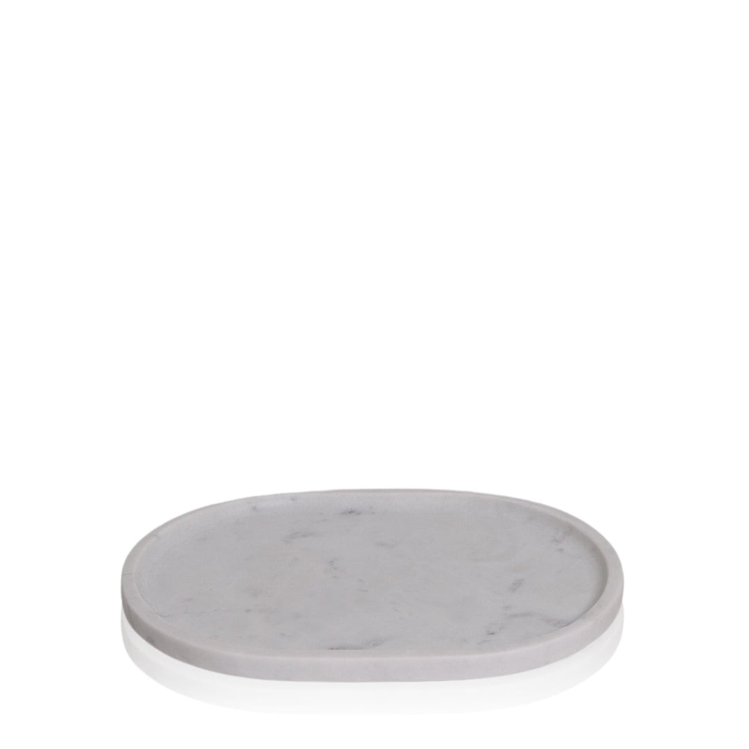 White Sofia Marble Tray