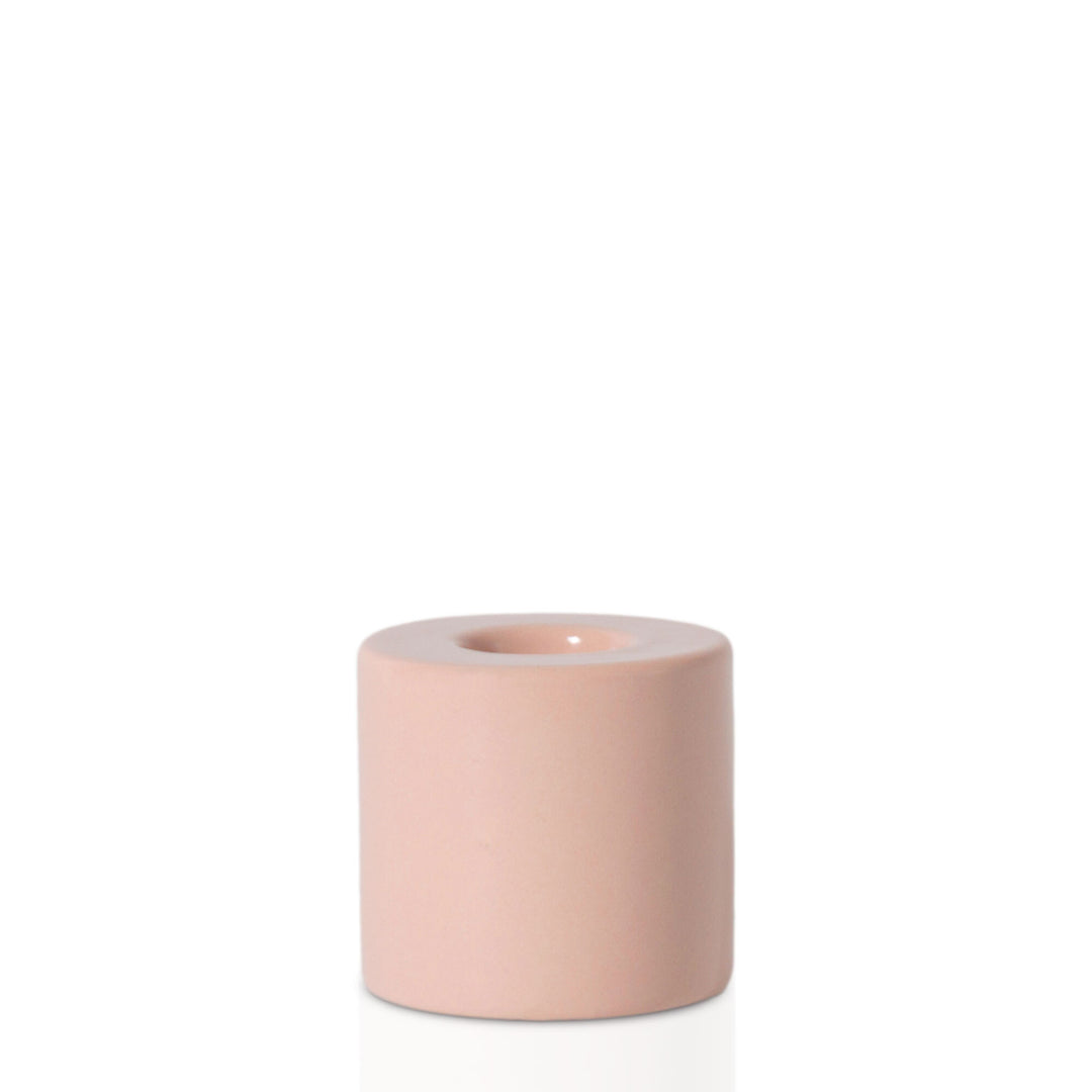 Dawn Blush Freya Ceramic Candle Holder Pack of 1