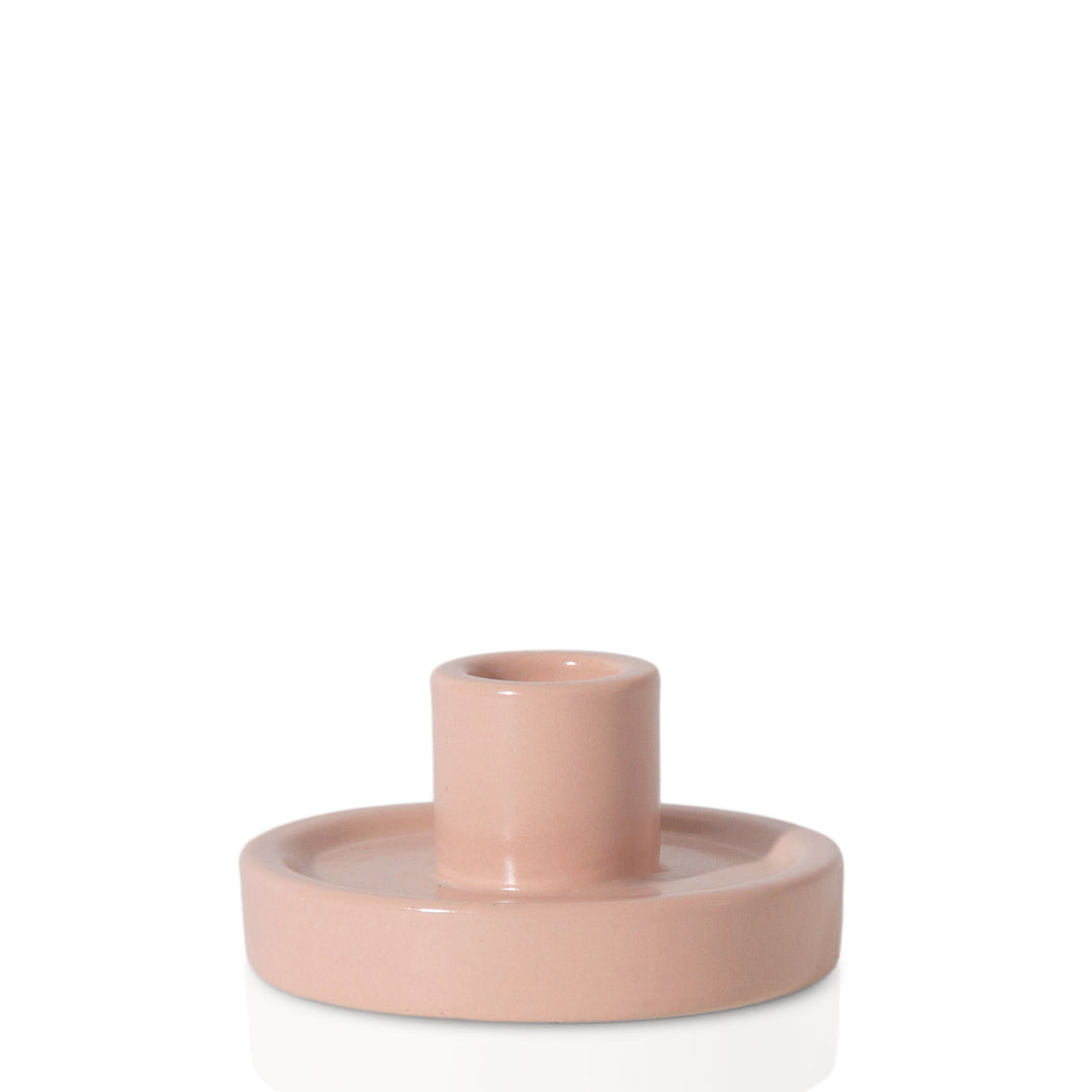 Dawn Blush Marcella Ceramic Candle Holder Pack of 1