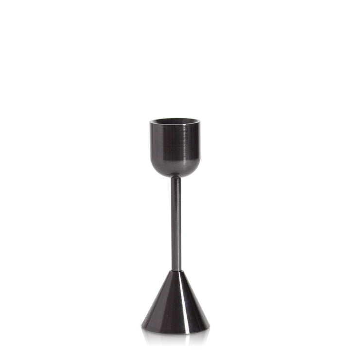 Black Greta Candle Holder Pack of 1