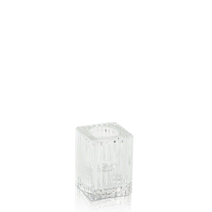 Clear Enzo Vintage Candle Holder Pack of 1