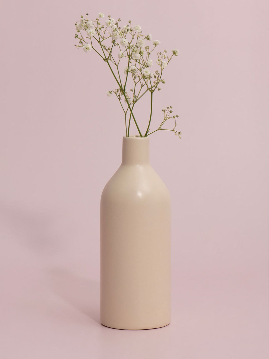 Alabaster Calla Ceramic Bottle Vase Pack of 1