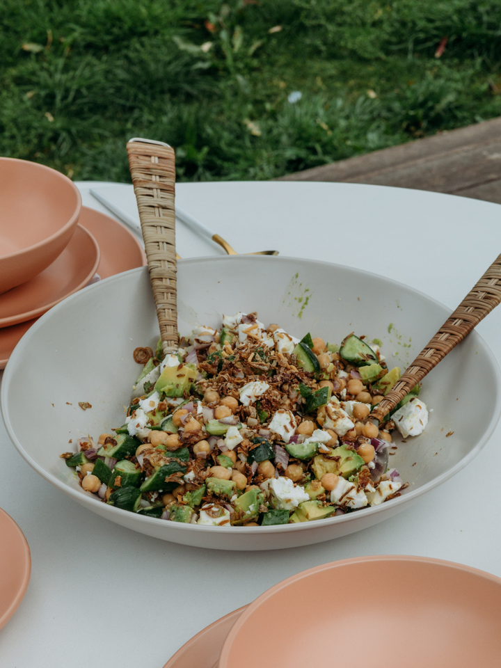 Salad Bowl & Chacuterie Board Bundle